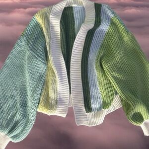 Colorful Striped Women's Sweater